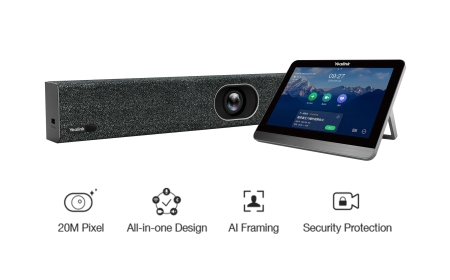 How the Yealink MeetingEye 400 Improves Hybrid Workflows