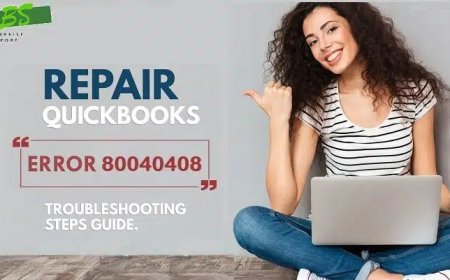 Fix Error 80040408: QuickBooks Won't Start? Solved!