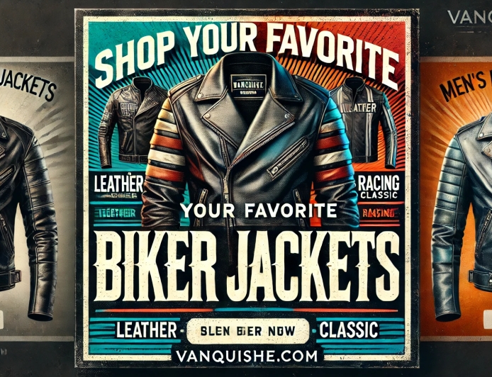 Shop Your Favorite Men's Biker Jackets​